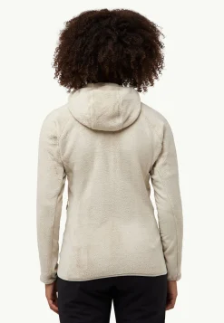 Voor- En Najaarsjacks/-Jassen|Fleece|Jack Wolfskin Rotwand Hooded Fz W