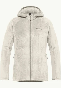 Voor- En Najaarsjacks/-Jassen|Fleece|Jack Wolfskin Rotwand Hooded Fz W
