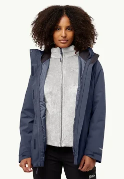 Winterjacks|3-In-1 Jacks|Jack Wolfskin Rotwand 3in1 Jkt W