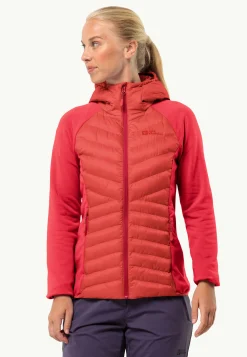 Wandelen|Voor- En Najaarsjacks/-Jassen|Jack Wolfskin Routeburn Pro Hybrid W