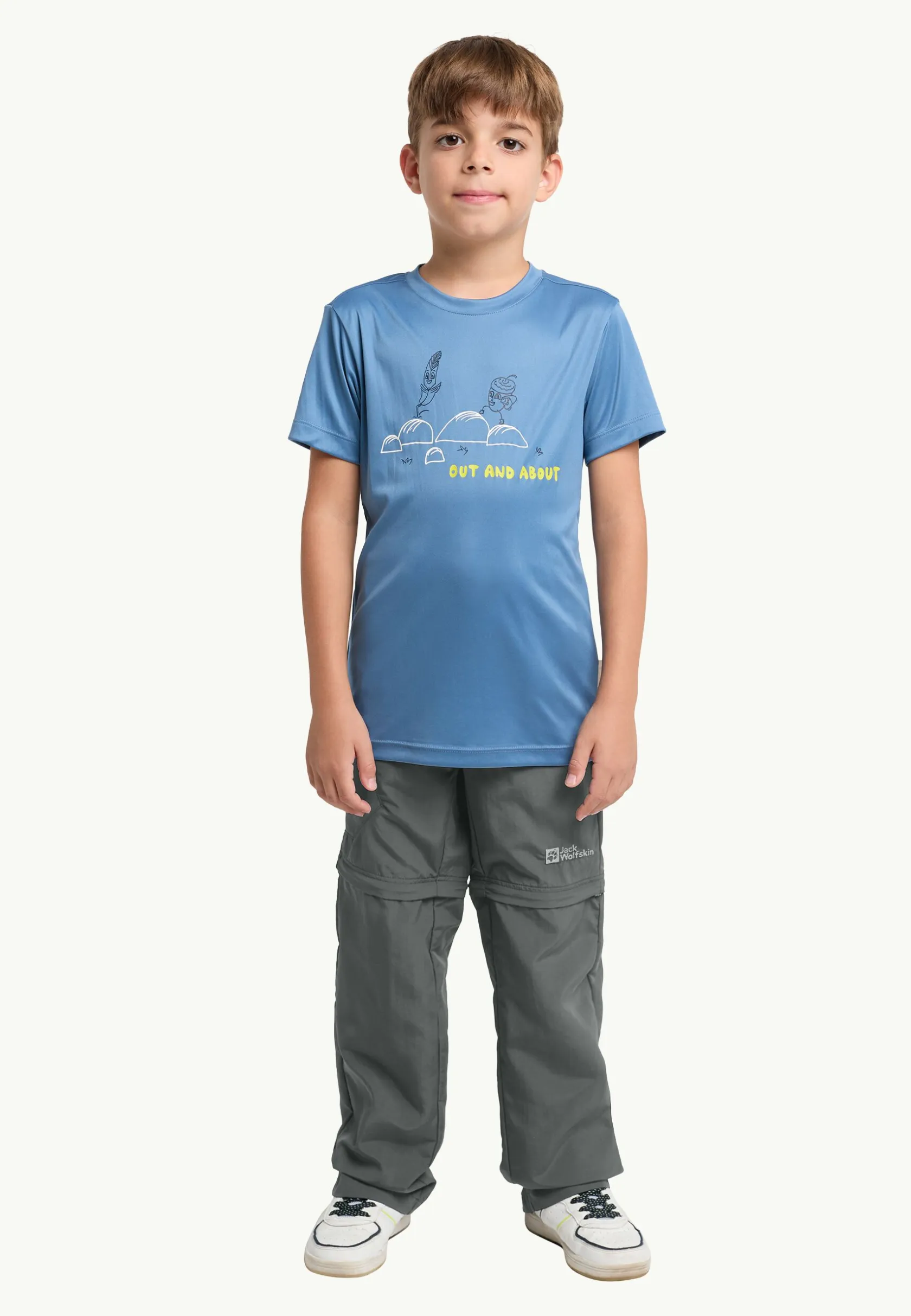Casual Broeken|Wandelbroeken|Jack Wolfskin Safari Zip Off Pants K