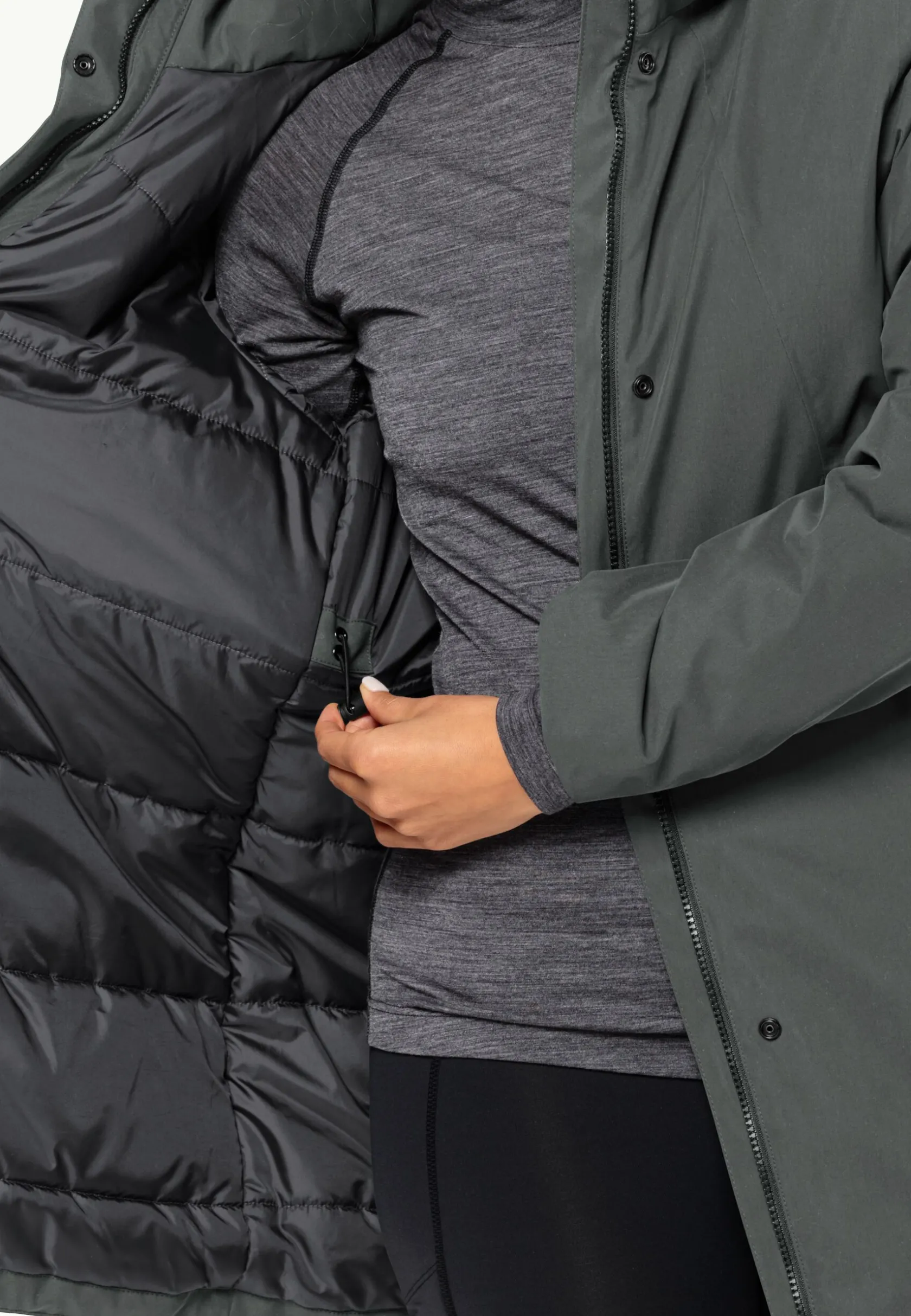 Lifestyle|Voor- En Najaarsjacks/-Jassen|Jack Wolfskin Salier Coat