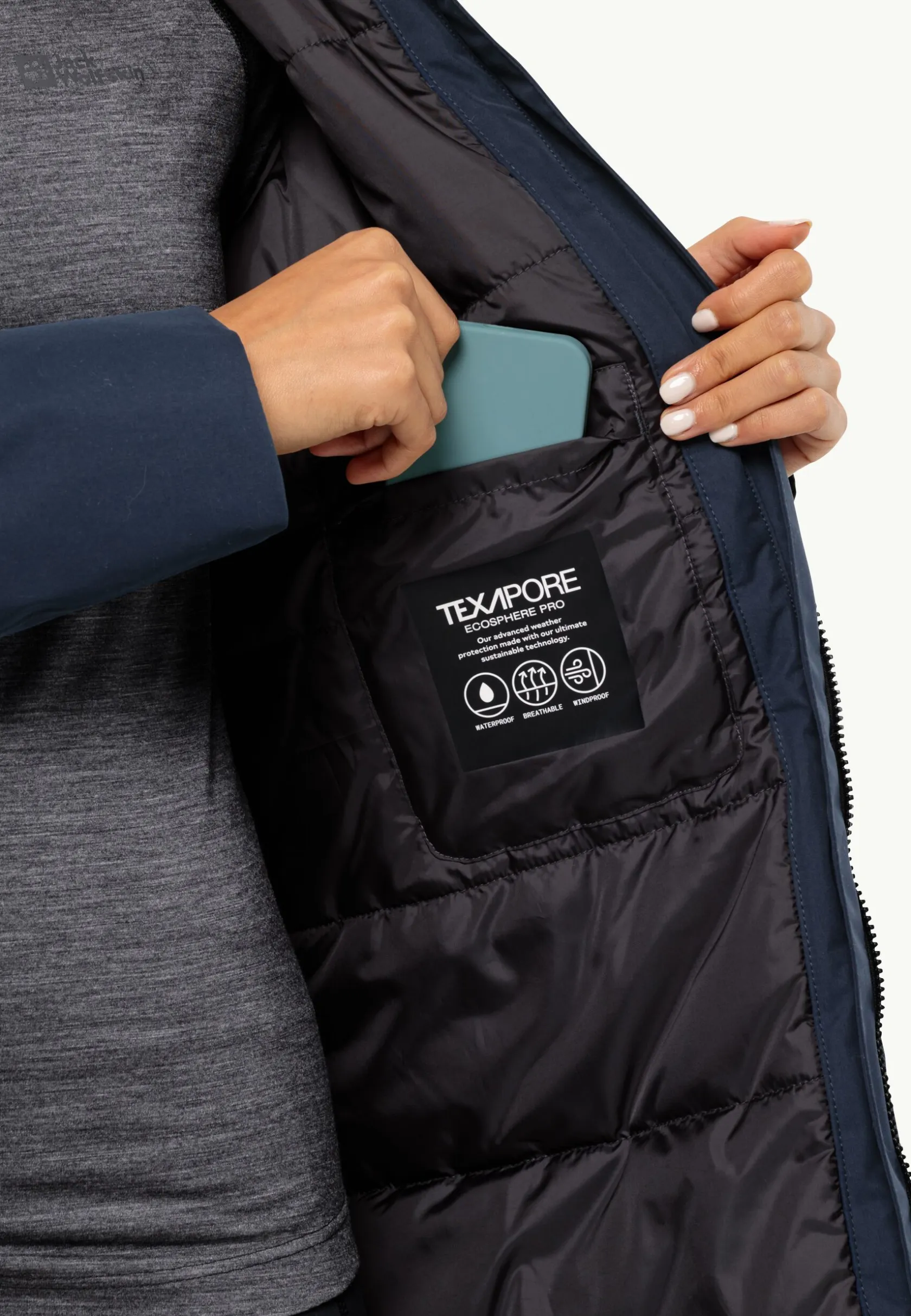 Lifestyle|Voor- En Najaarsjacks/-Jassen|Jack Wolfskin Salier Coat