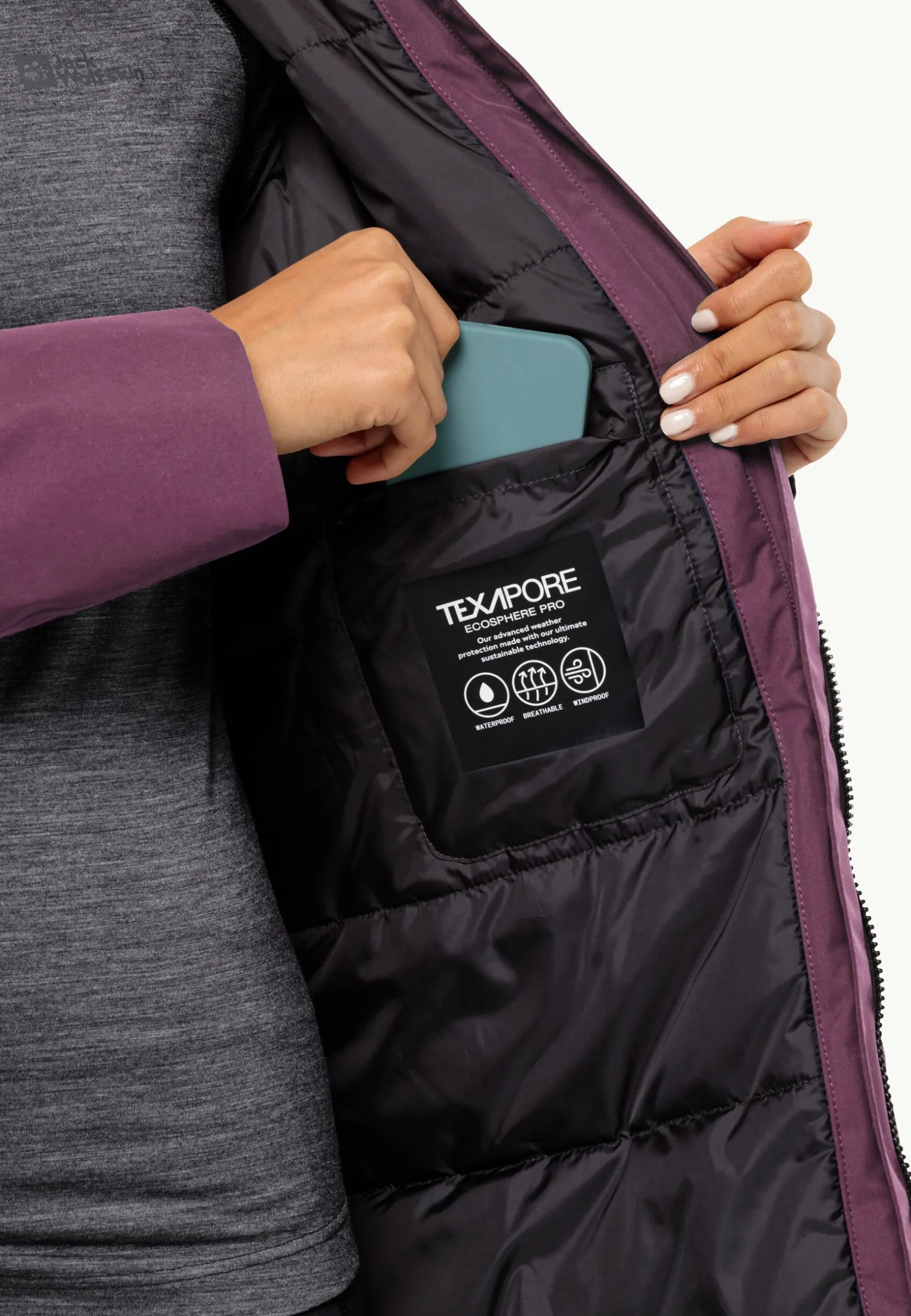 Lifestyle|Voor- En Najaarsjacks/-Jassen|Jack Wolfskin Salier Coat