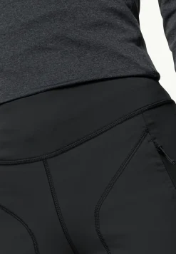 Wandelen|Trekking|Jack Wolfskin Salmaser Tights W black