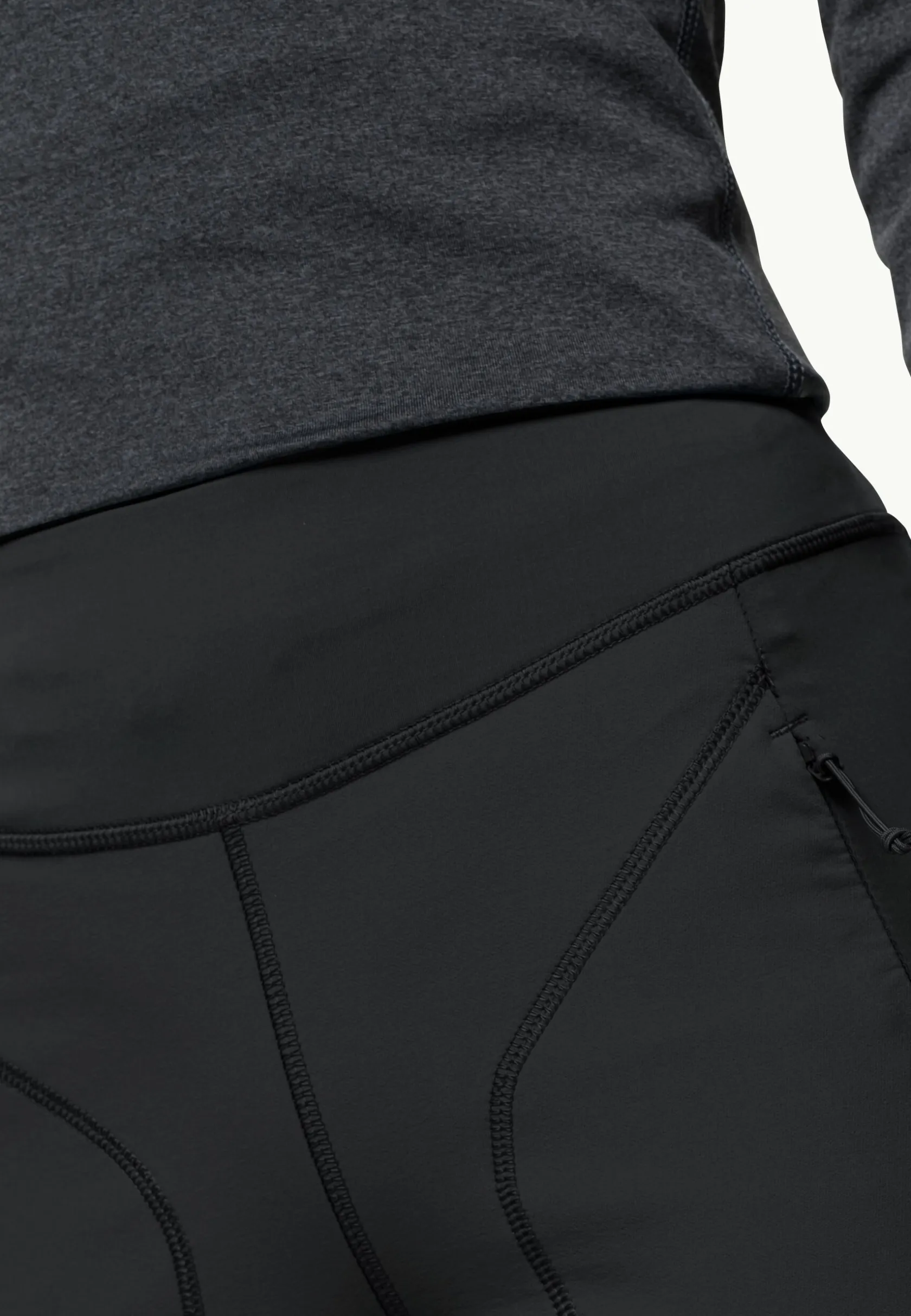 Wandelen|Trekking|Jack Wolfskin Salmaser Tights W black