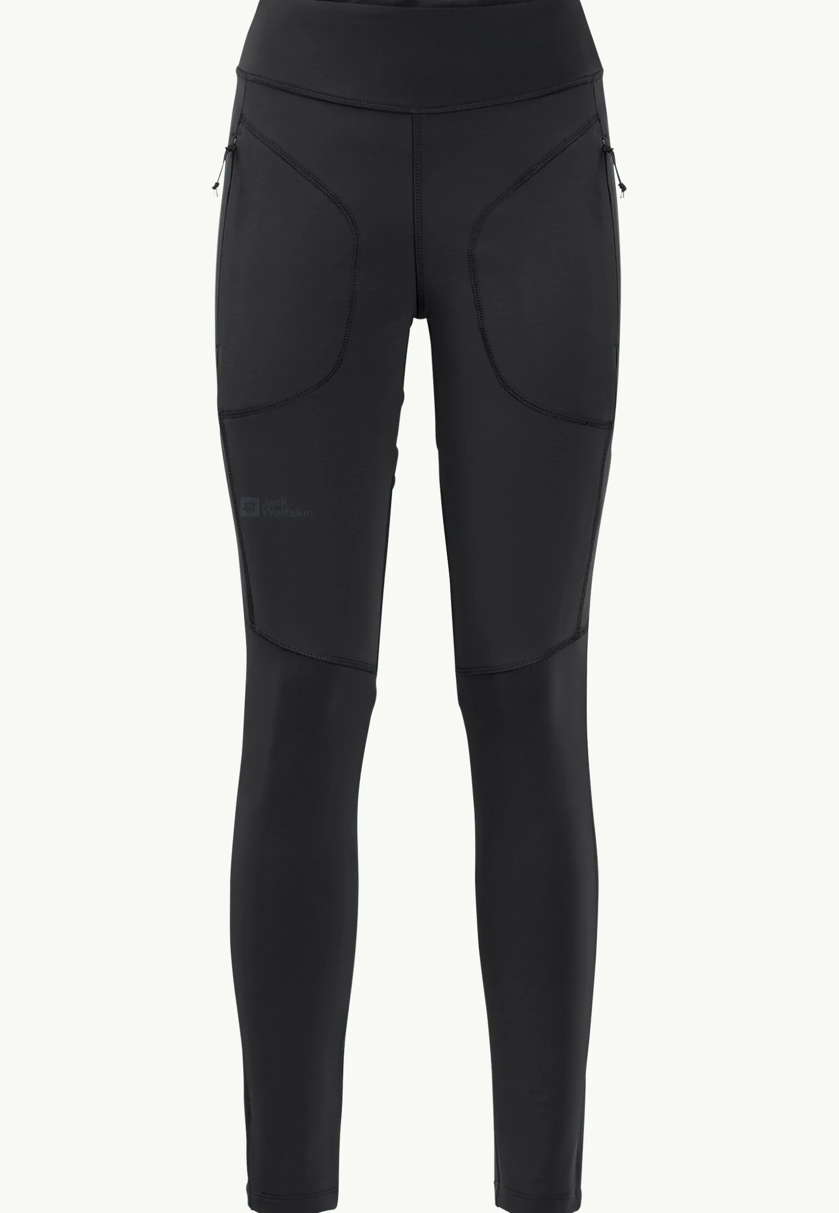 Wandelen|Trekking|Jack Wolfskin Salmaser Tights W black