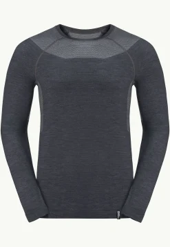 Wandelen|Discovery|Jack Wolfskin Seamless Wool L/s M