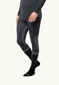 Wandelen|Discovery|Jack Wolfskin Seamless Wool Pants M