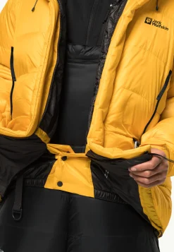 Discovery|Voor- En Najaarsjacks/-Jassen|Jack Wolfskin 1995 Series Down Hoody Burly Yellow XT