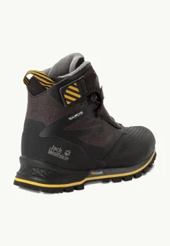 Outdoor Sneaker|Wandelschoenen|Jack Wolfskin 1995 Series Texapore Mid W Black / Burly Yellow Xt