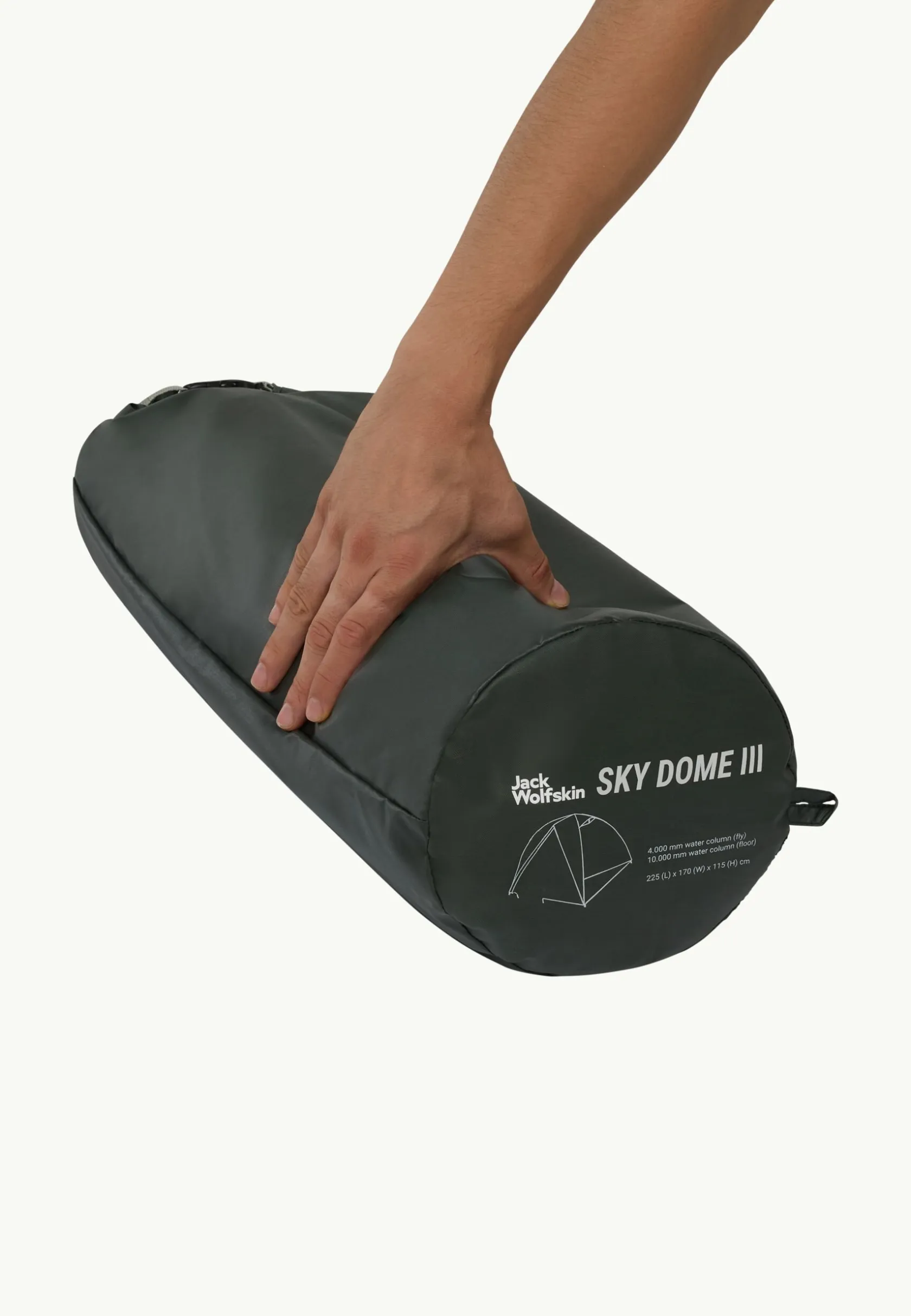 Tenten|Jack Wolfskin Sky Dome III island moss