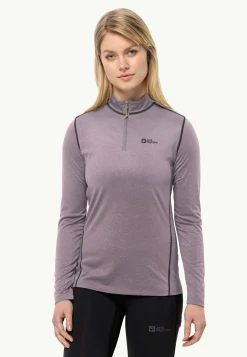 Functionele Shirts|T-Shirts & Longsleeves|Jack Wolfskin Sky Thermal Hz W