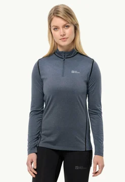 Functionele Shirts|T-Shirts & Longsleeves|Jack Wolfskin Sky Thermal Hz W