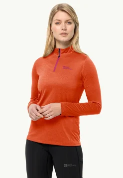 Functionele Shirts|T-Shirts & Longsleeves|Jack Wolfskin Sky Thermal Hz W