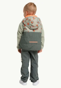 Voor- En Najaarsjacks/-Jassen|Fleece|Jack Wolfskin Smileyworld Aop Vest K