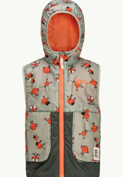 Voor- En Najaarsjacks/-Jassen|Fleece|Jack Wolfskin Smileyworld Aop Vest K
