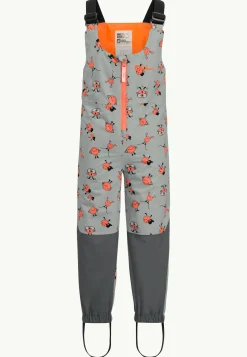 Casual Broeken|Jack Wolfskin Smileyworld 2l Aop Bib K Icon Mint Leaf