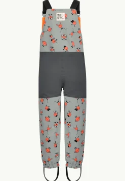 Casual Broeken|Jack Wolfskin Smileyworld 2l Aop Bib K Icon Mint Leaf