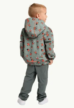 Voor- En Najaarsjacks/-Jassen|Isolerende Jacks|Jack Wolfskin Smileyworld 2l Aop Jkt K