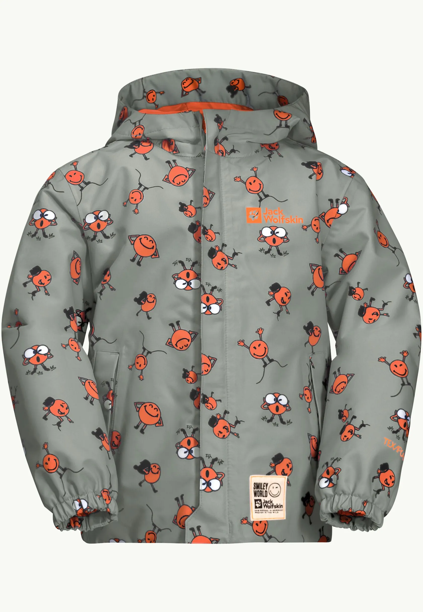 Voor- En Najaarsjacks/-Jassen|Isolerende Jacks|Jack Wolfskin Smileyworld 2l Aop Jkt K