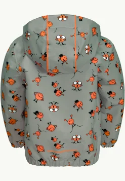 Voor- En Najaarsjacks/-Jassen|Isolerende Jacks|Jack Wolfskin Smileyworld 2l Aop Jkt K