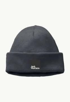 Mutsen|Fleece|Jack Wolfskin Spirit Fleece Beanie Y Phantom