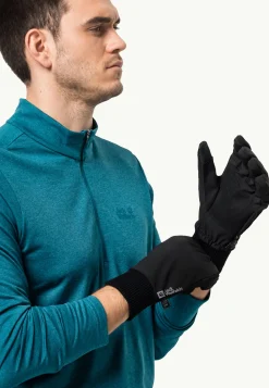 Wandelen|Lifestyle|Jack Wolfskin Supersonic Xt Glove black