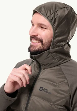 Wandelen|Voor- En Najaarsjacks/-Jassen|Jack Wolfskin Tasman Down Hybrid M