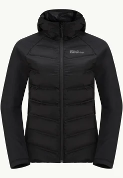 Wandelen|Voor- En Najaarsjacks/-Jassen|Jack Wolfskin Tasman Down Hybrid W