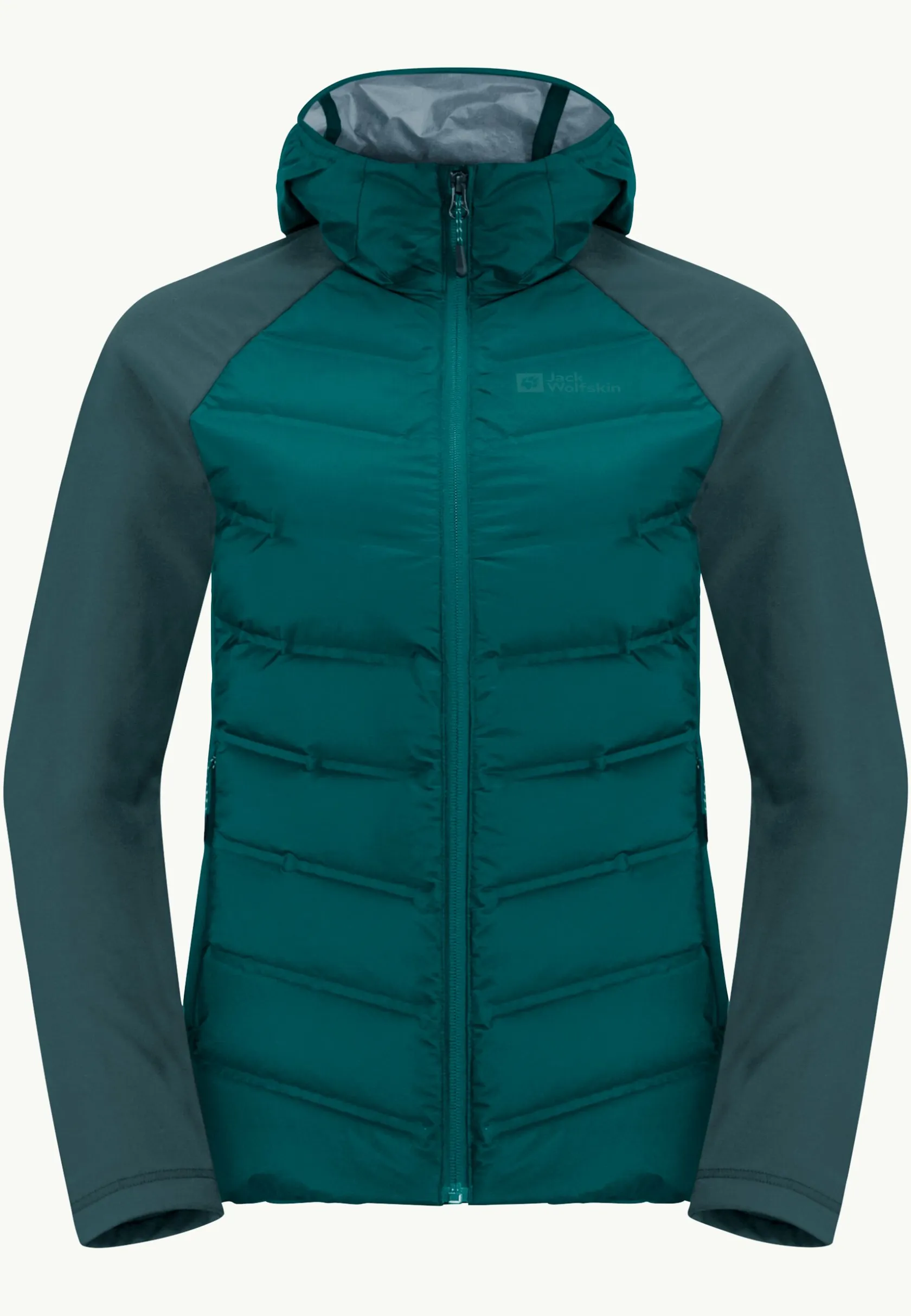 Wandelen|Voor- En Najaarsjacks/-Jassen|Jack Wolfskin Tasman Down Hybrid W