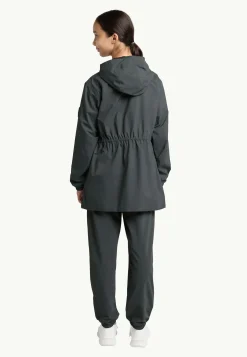 Winterjacks|Isolerende Jacks|Jack Wolfskin Teen Parka Y slate green
