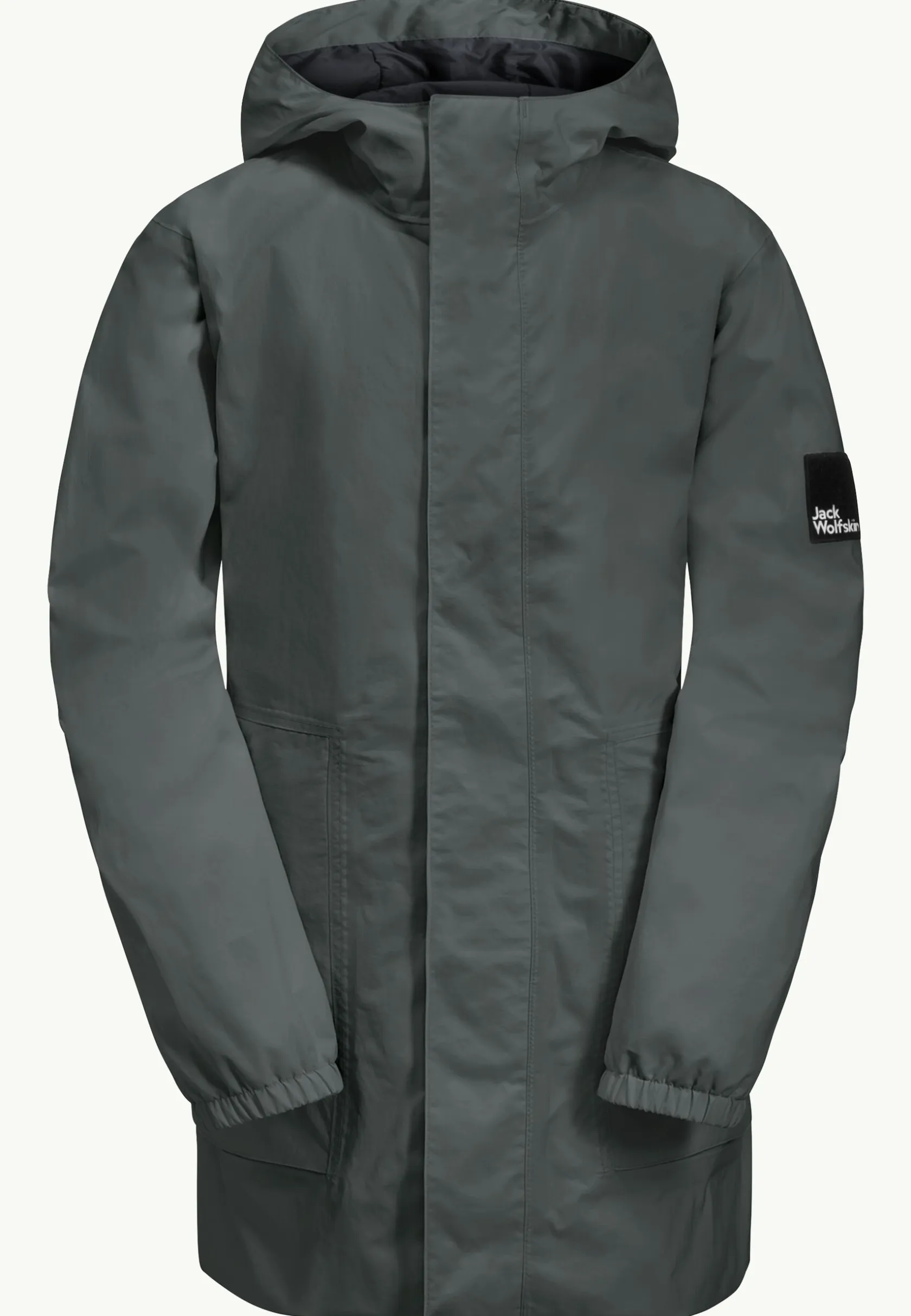 Winterjacks|Isolerende Jacks|Jack Wolfskin Teen Parka Y slate green