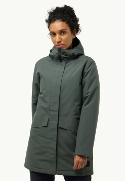 Voor- En Najaarsjacks/-Jassen|Isolatiejacks|Jack Wolfskin Tempelhof Coat W