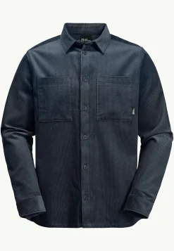 Lifestyle|Functionele Shirts|Jack Wolfskin Trackfinder Shirt M night blue