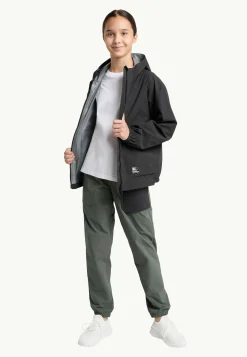 Voor- En Najaarsjacks/-Jassen|Isolerende Jacks|Jack Wolfskin T Smileyworld 2.5l Jkt Y granite black