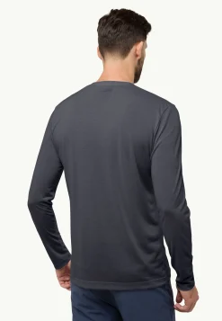 Functionele Shirts|T-Shirts & Longsleeves|Jack Wolfskin Vonnan Ls T M