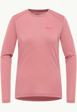 Functionele Shirts|T-Shirts & Longsleeves|Jack Wolfskin Vonnan Ls T W