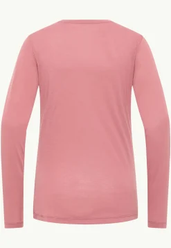 Functionele Shirts|T-Shirts & Longsleeves|Jack Wolfskin Vonnan Ls T W