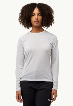 Functionele Shirts|T-Shirts & Longsleeves|Jack Wolfskin Vonnan Ls T W