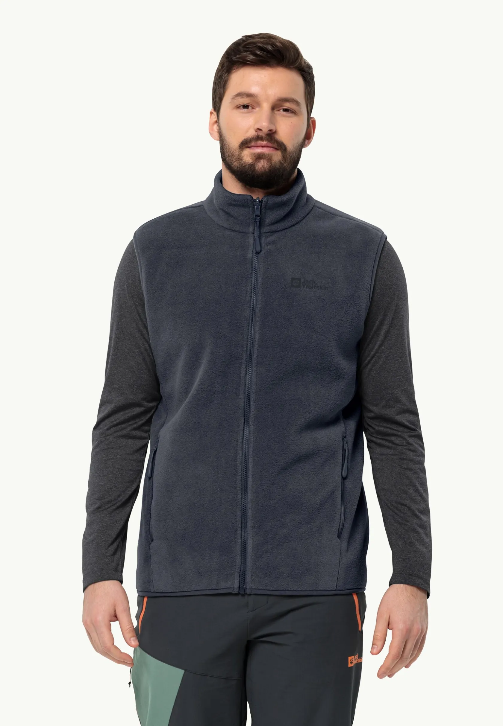 Wandelen|Voor- En Najaarsjacks/-Jassen|Jack Wolfskin Waldsteig Fz Vest M