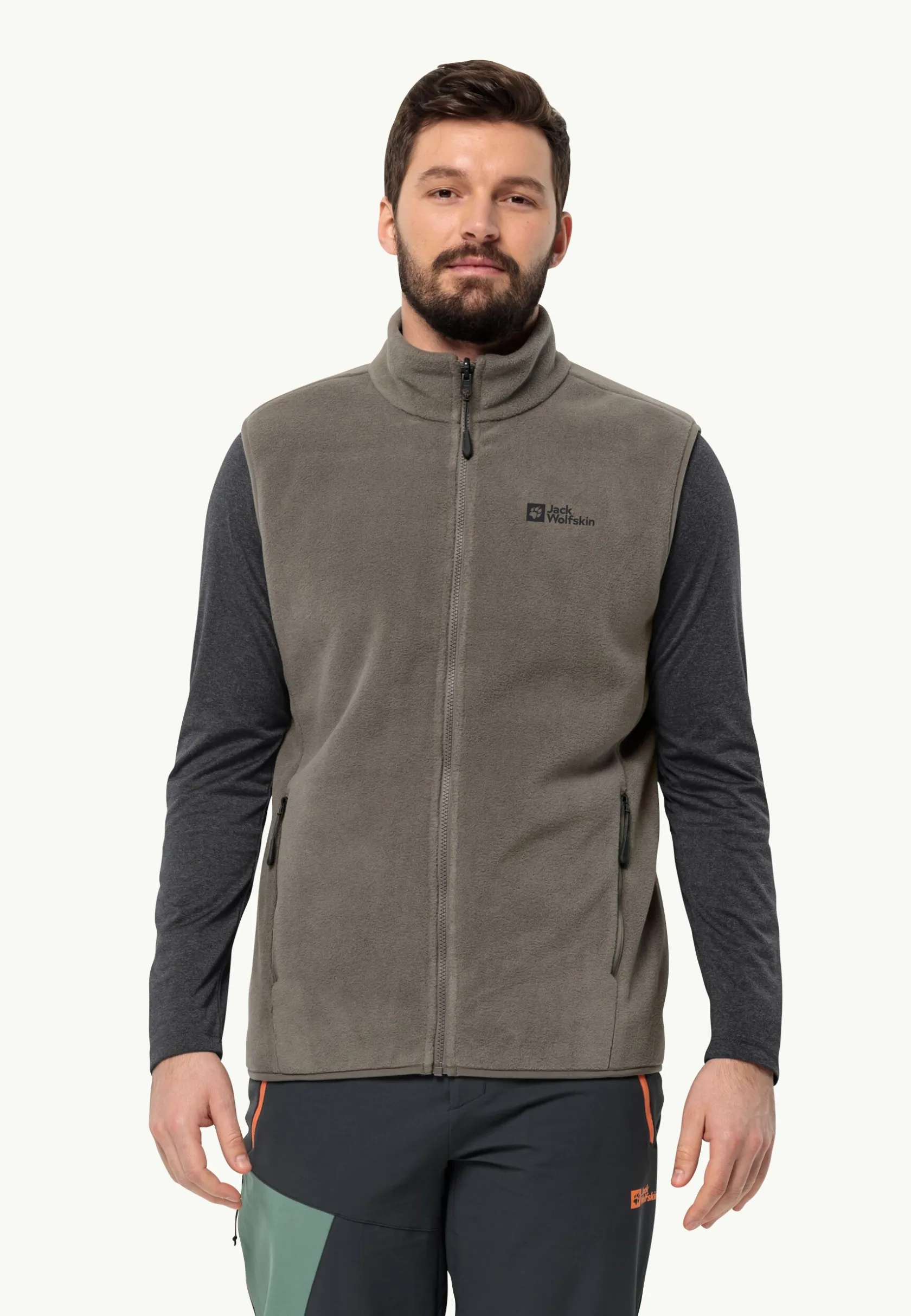 Wandelen|Voor- En Najaarsjacks/-Jassen|Jack Wolfskin Waldsteig Fz Vest M