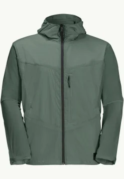 Lifestyle|Voor- En Najaarsjacks/-Jassen|Jack Wolfskin Wanderjahr Jkt M Hedge Green
