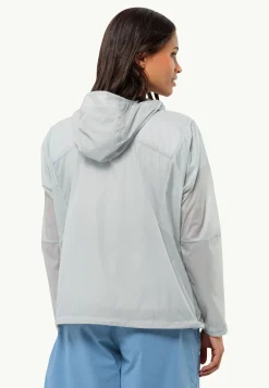 Lifestyle|Voor- En Najaarsjacks/-Jassen|Jack Wolfskin Wanderjahr Jkt W Cool Grey