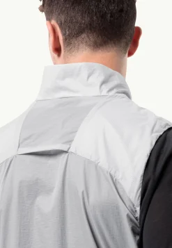 Lifestyle|Voor- En Najaarsjacks/-Jassen|Jack Wolfskin Wanderjahr Vest M Cool Grey
