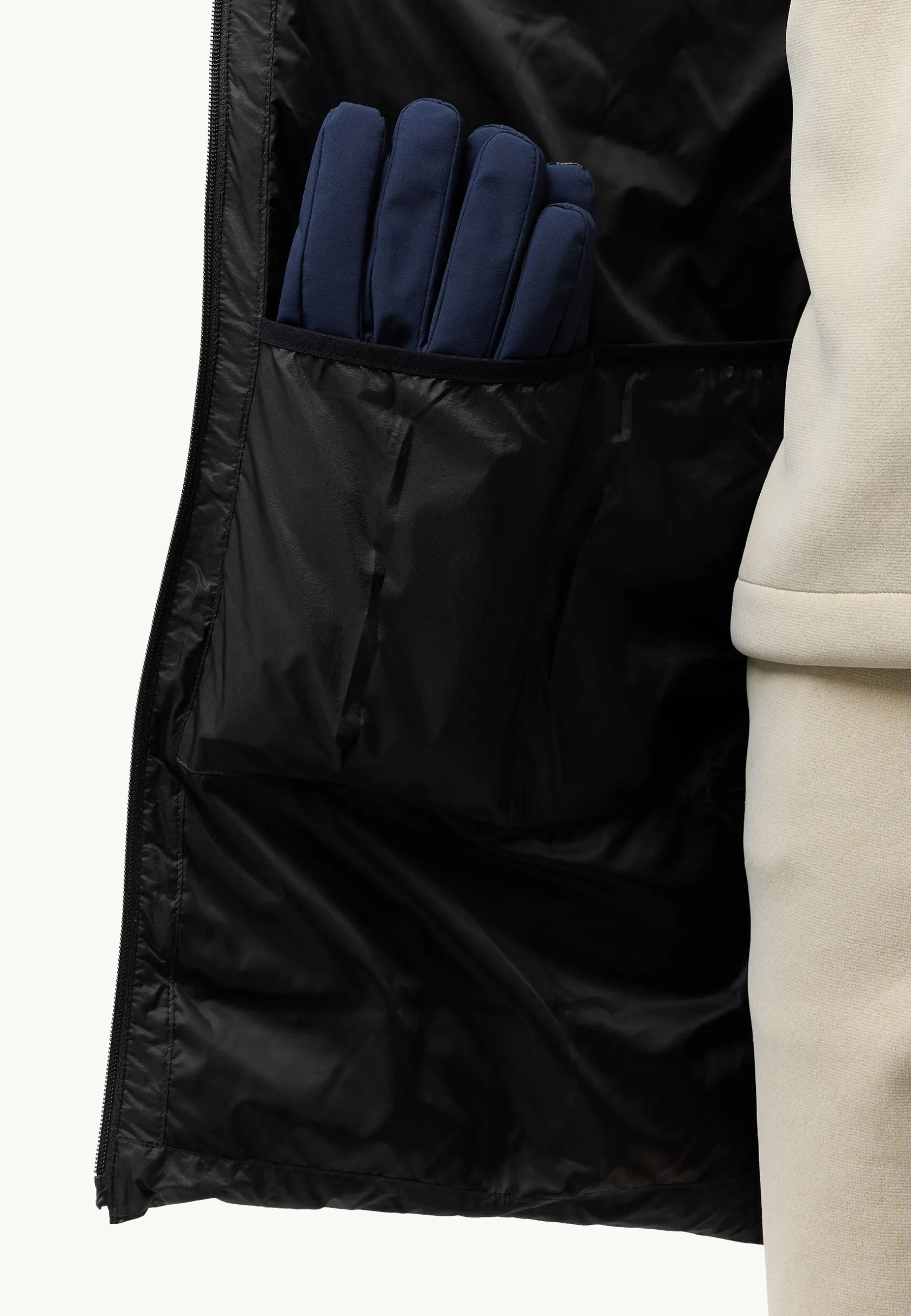Voor- En Najaarsjacks/-Jassen|Winterjacks|Jack Wolfskin Wandermood Down Parka M Rds