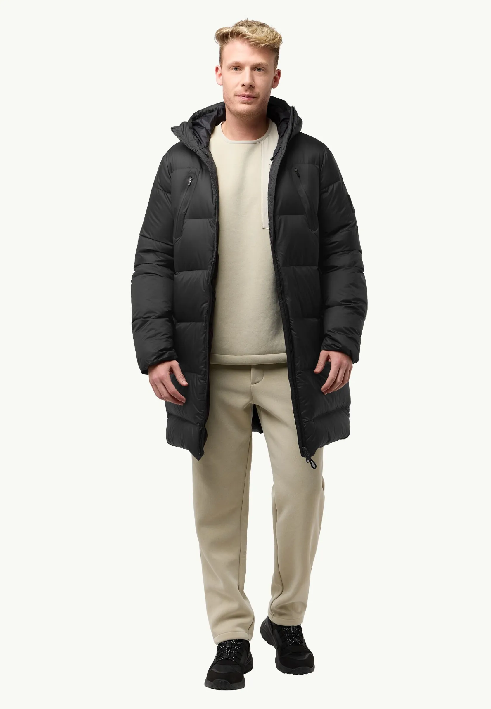 Voor- En Najaarsjacks/-Jassen|Winterjacks|Jack Wolfskin Wandermood Down Parka M Rds