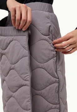 Rokken|Jack Wolfskin Wandersome Ins Skirt W dark taupe
