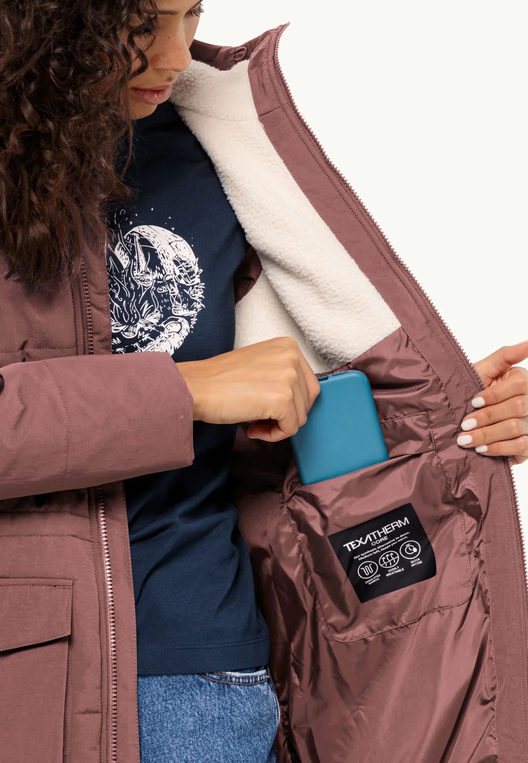 Lifestyle|Voor- En Najaarsjacks/-Jassen|Jack Wolfskin White Frost Parka W