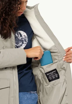 Lifestyle|Voor- En Najaarsjacks/-Jassen|Jack Wolfskin White Frost Parka W